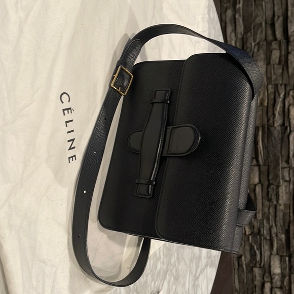 Celine Handbags - Celine vintage symmetrical medium bag